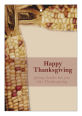 Just Corn Thanksgiving Rectangle Hang Tag 1.875x2.75